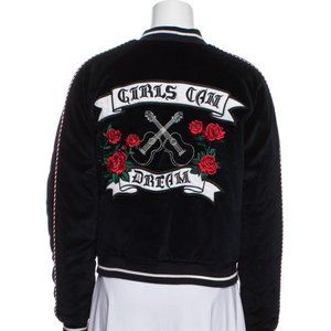 SANDRO Sz 0 Phedre reversible bomber jacket